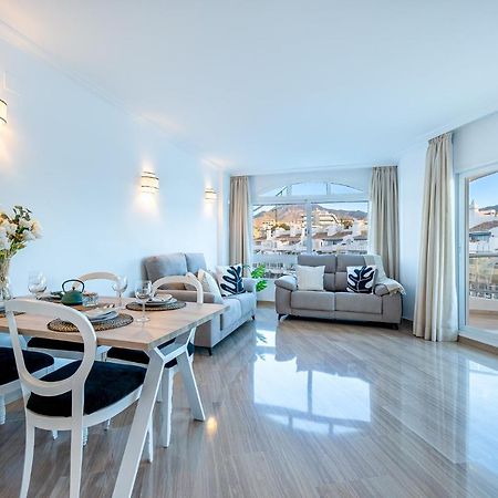 Atico Puerto Marina First Island With Sea Views And Rooftop Pool Benalmádena Eksteriør bilde