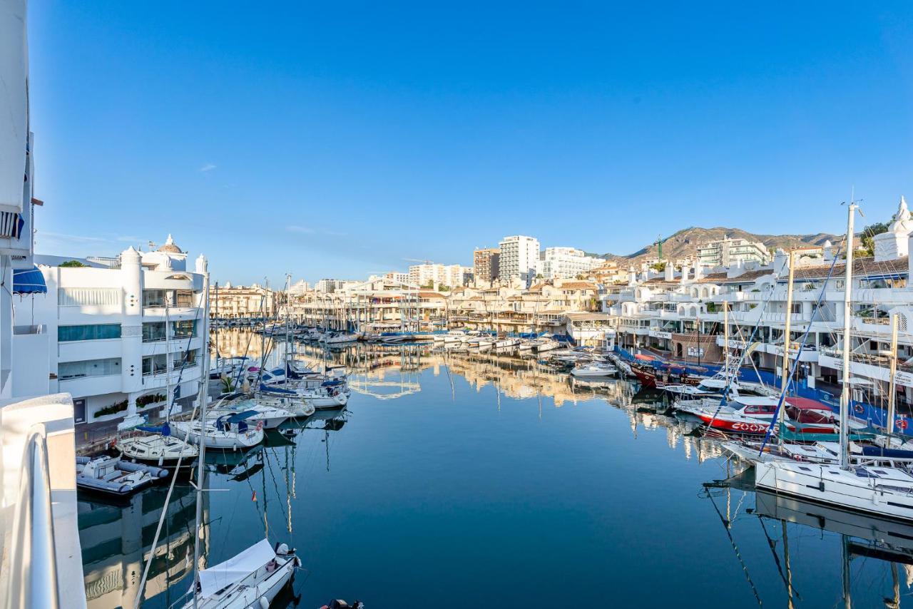 Atico Puerto Marina First Island With Sea Views And Rooftop Pool Benalmádena Eksteriør bilde